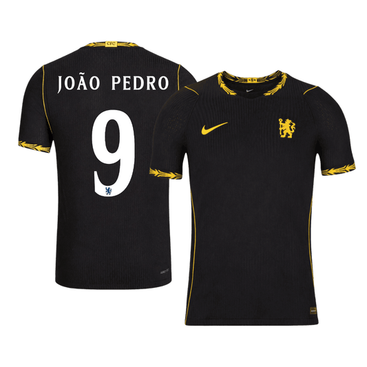 Chelsea 2026/27 Deplasman Forması JOÃO PEDRO #9 - UCL - Oyuncu Versiyonu