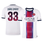 PSG 2026/27 Deplasman Forması ZAÏRE-EMERY #33 - Oyuncu Versiyonu