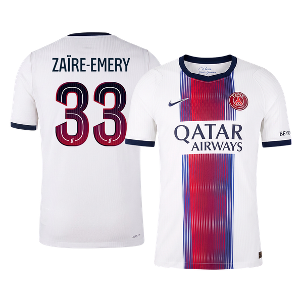 PSG 2026/27 Deplasman Forması ZAÏRE-EMERY #33 - Oyuncu Versiyonu