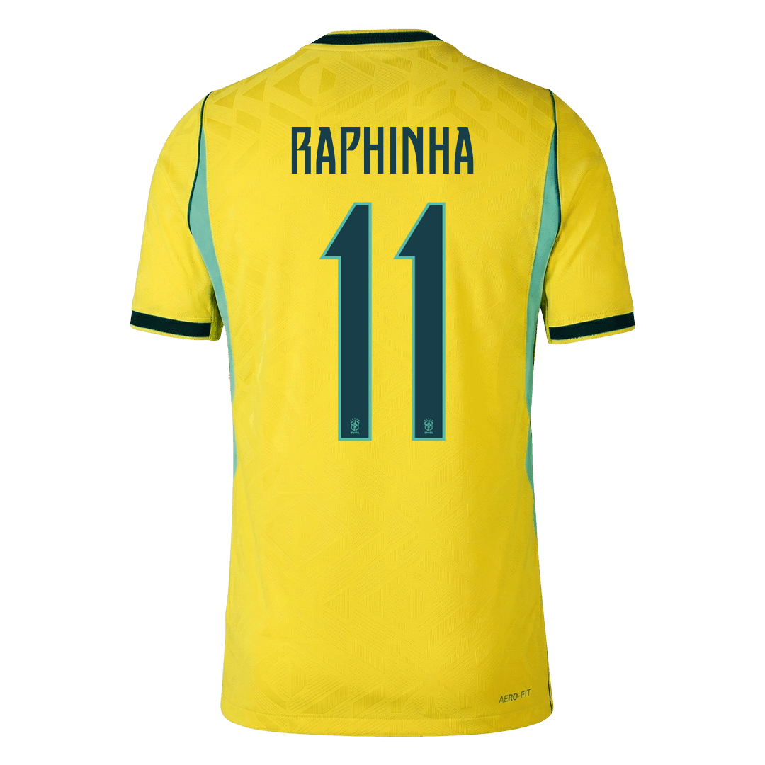 Brazil 2026 Dünya Kupası İç Saha Forması RAPHINHA #11 - Oyuncu Versiyonu