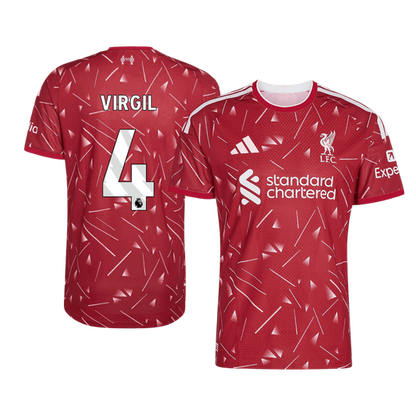 Liverpool 2026/27 İç Saha Forması VIRGIL #4 - Oyuncu Versiyonu