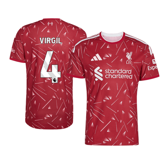 Liverpool 2026/27 İç Saha Forması VIRGIL #4 - Oyuncu Versiyonu