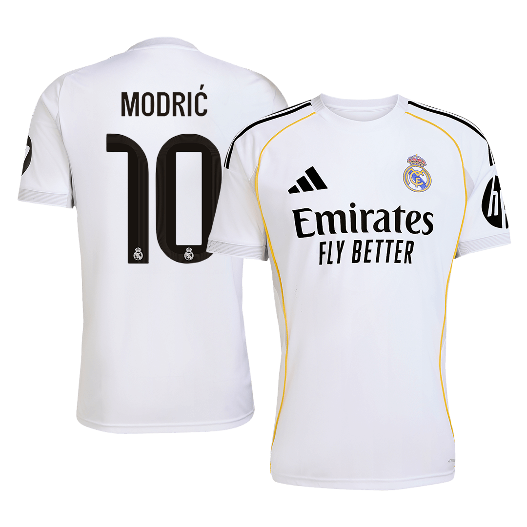 Real Madrid 2025/26 İç Saha Forması MODRIĆ #10 [PREMIUM]