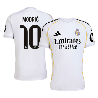 Real Madrid 2025/26 İç Saha Forması MODRIĆ #10 [PREMIUM]