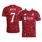 Liverpool 2026/27 İç Saha Forması WIRTZ #7 - UCL - Oyuncu Versiyonu