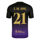 Barcelona 2026/27 Deplasman Forması F. DE JONG #21 - UCL