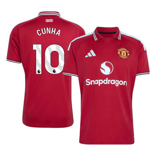 Manchester United 2026/27 İç Saha Forması CUNHA #10