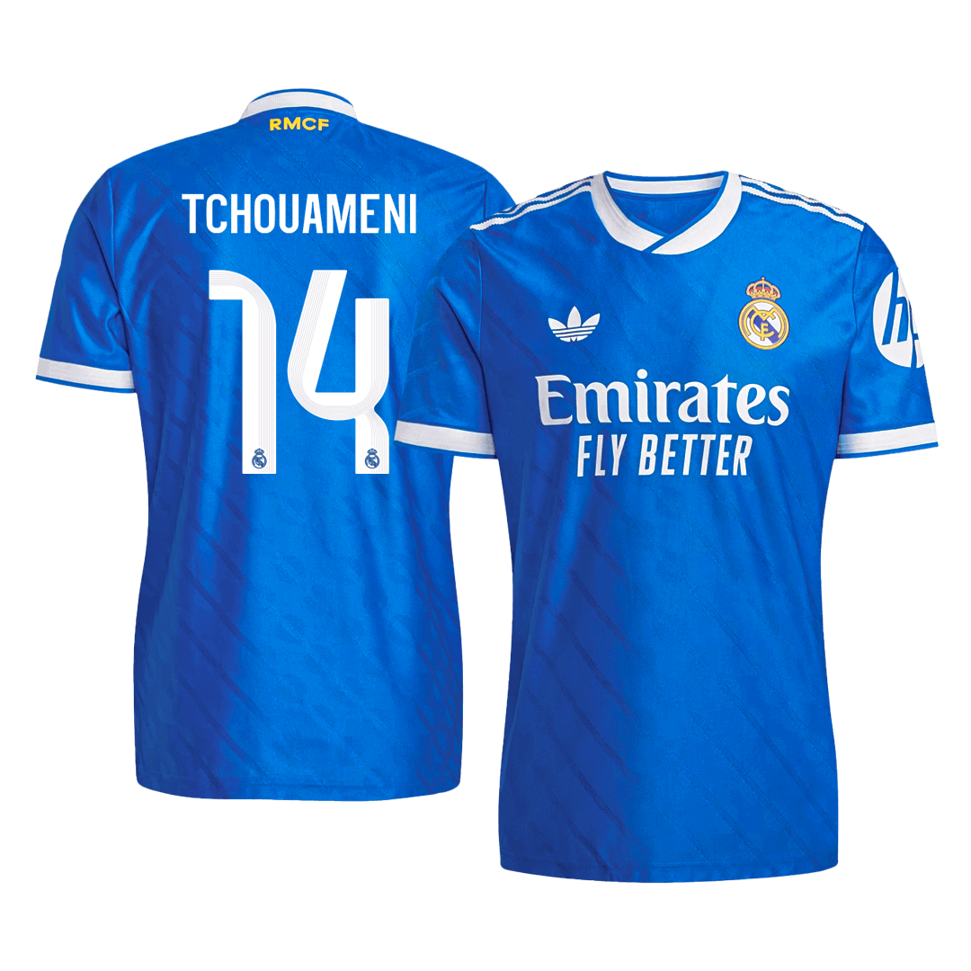 Real Madrid 2025/26 Üçüncü Forması TCHOUAMENI #14 - Oyuncu Versiyonu