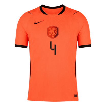 Hollanda 2026 Dünya Kupası İç Saha Forması VIRGIL #4 - Oyuncu Versiyonu