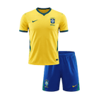 Brazil 2026 Dünya Kupası Çocuk İç Saha Forma Seti [PREMIUM]