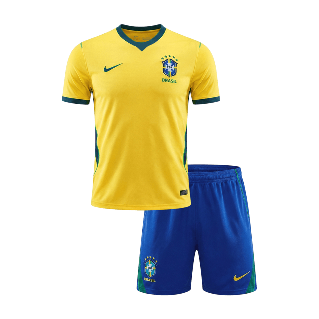 Brazil 2026 Dünya Kupası Çocuk İç Saha Forma Seti [PREMIUM]