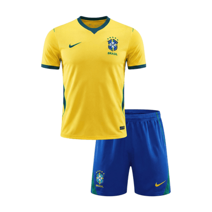 Brazil 2026 Dünya Kupası Çocuk İç Saha Forma Seti [PREMIUM]