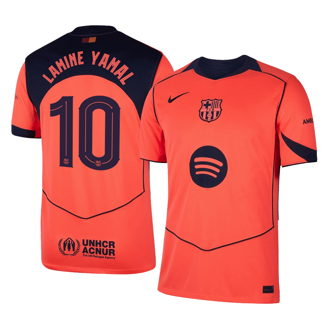 Barcelona 2025/26 Üçüncü Forması LAMINE YAMAL #10 - UCL