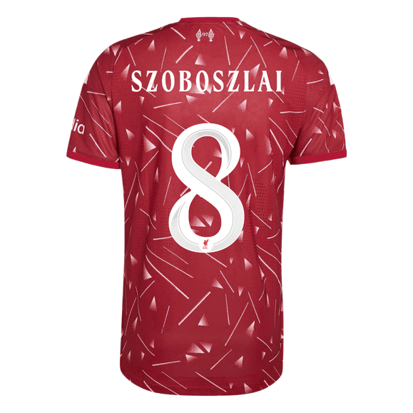 Liverpool 2026/27 İç Saha Forması SZOBOSZLAI #8 - UCL - Oyuncu Versiyonu