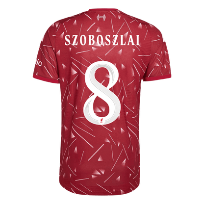 Liverpool 2026/27 İç Saha Forması SZOBOSZLAI #8 - UCL - Oyuncu Versiyonu