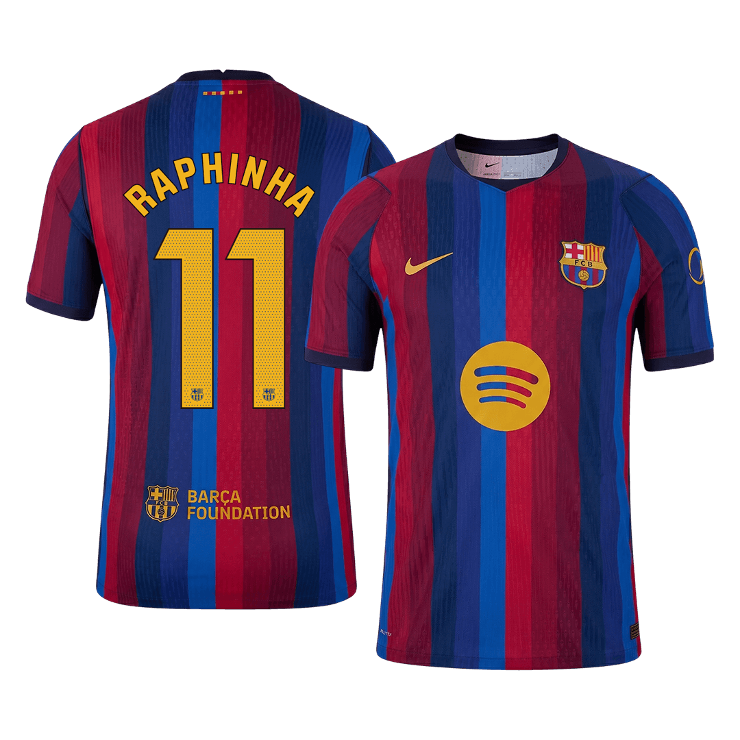 Barcelona 2026/27 İç Saha Forması RAPHINHA #11 - Oyuncu Versiyonu