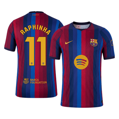 Barcelona 2026/27 İç Saha Forması RAPHINHA #11 - Oyuncu Versiyonu