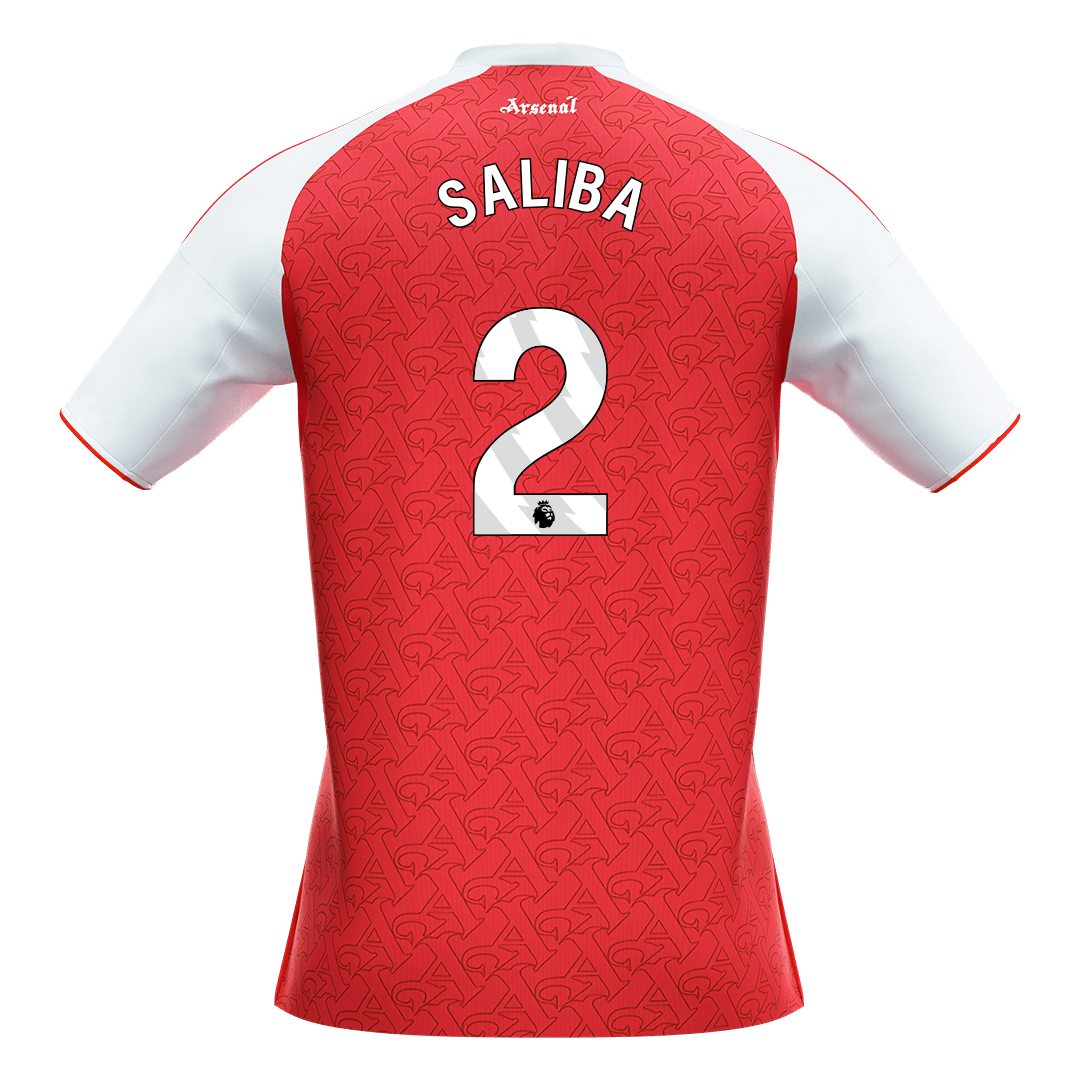 Arsenal 2025/26 İç Saha Forması SALIBA #2 [PREMIUM]