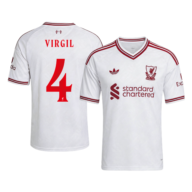 Liverpool 2026/27 Deplasman Forması VIRGIL #4 - UCL