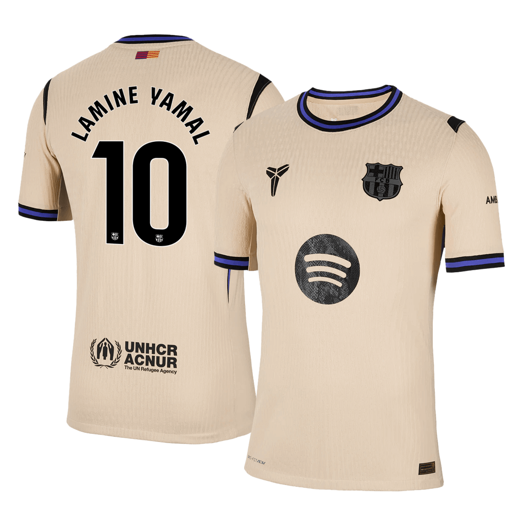 Barcelona 2025/26 Deplasman Forması LAMINE YAMAL #10 - Oyuncu Versiyonu