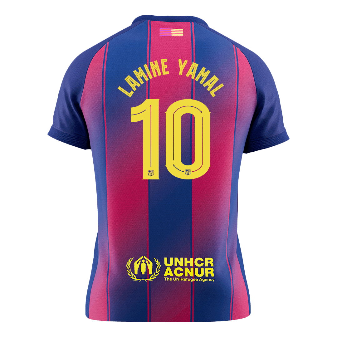Barcelona 2025/26 İç Saha Forması LAMINE YAMAL #10 - UCL [PREMIUM]