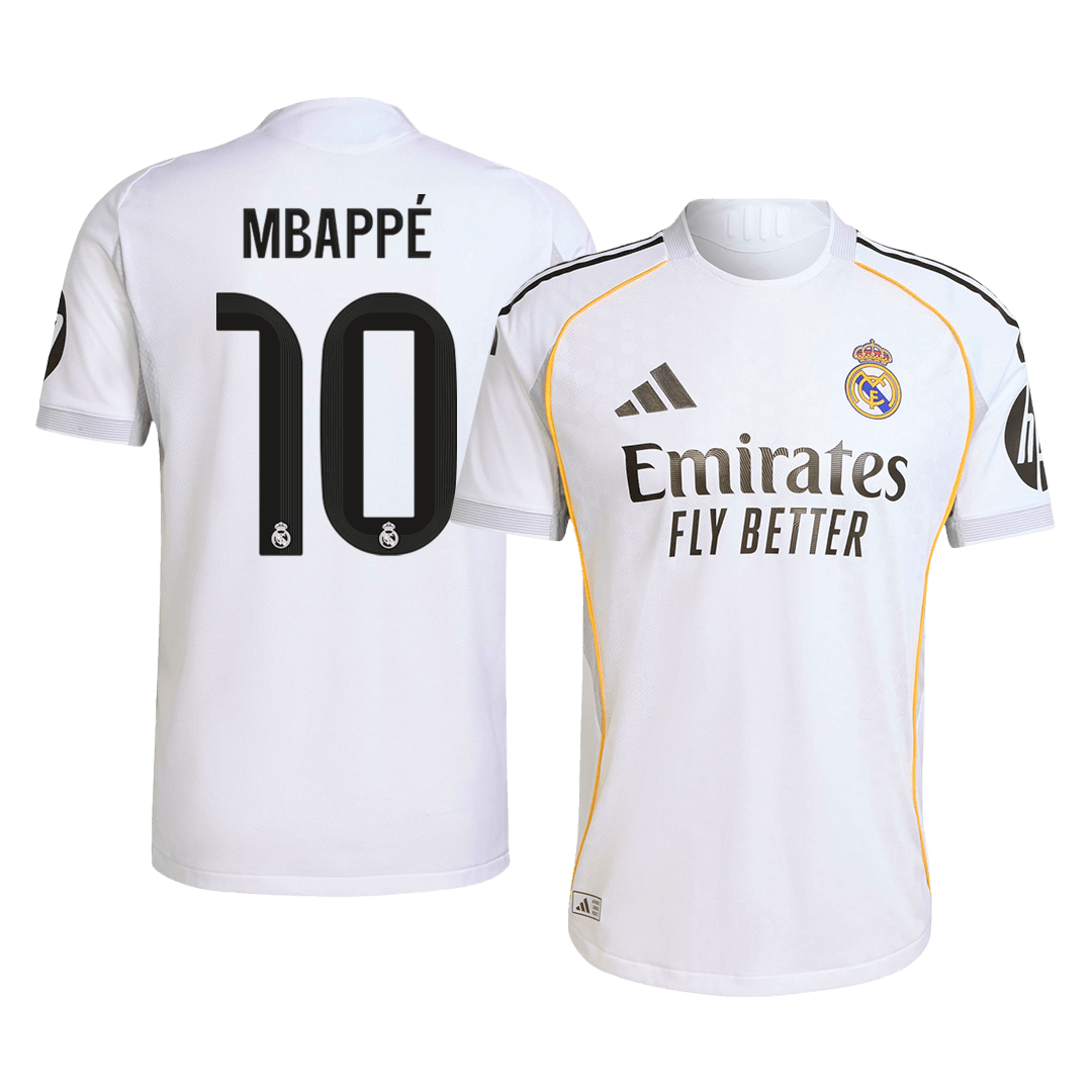 Real Madrid 2025/26 İç Saha Forması MBAPPÉ #10 [PREMIUM]