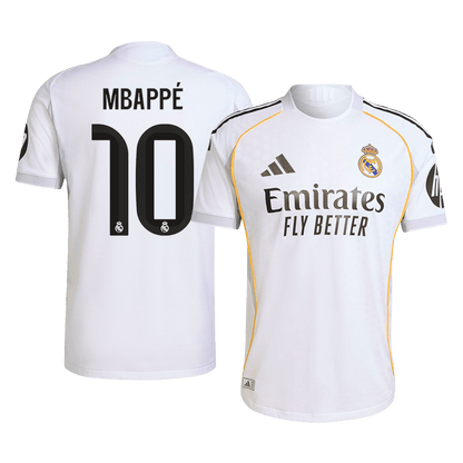 Real Madrid 2025/26 İç Saha Forması MBAPPÉ #10 [PREMIUM]
