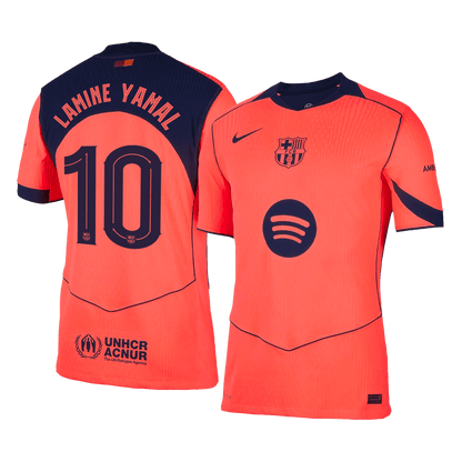 Barcelona 2025/26 Üçüncü Forması LAMINE YAMAL #10 - UCL - Oyuncu Versiyonu